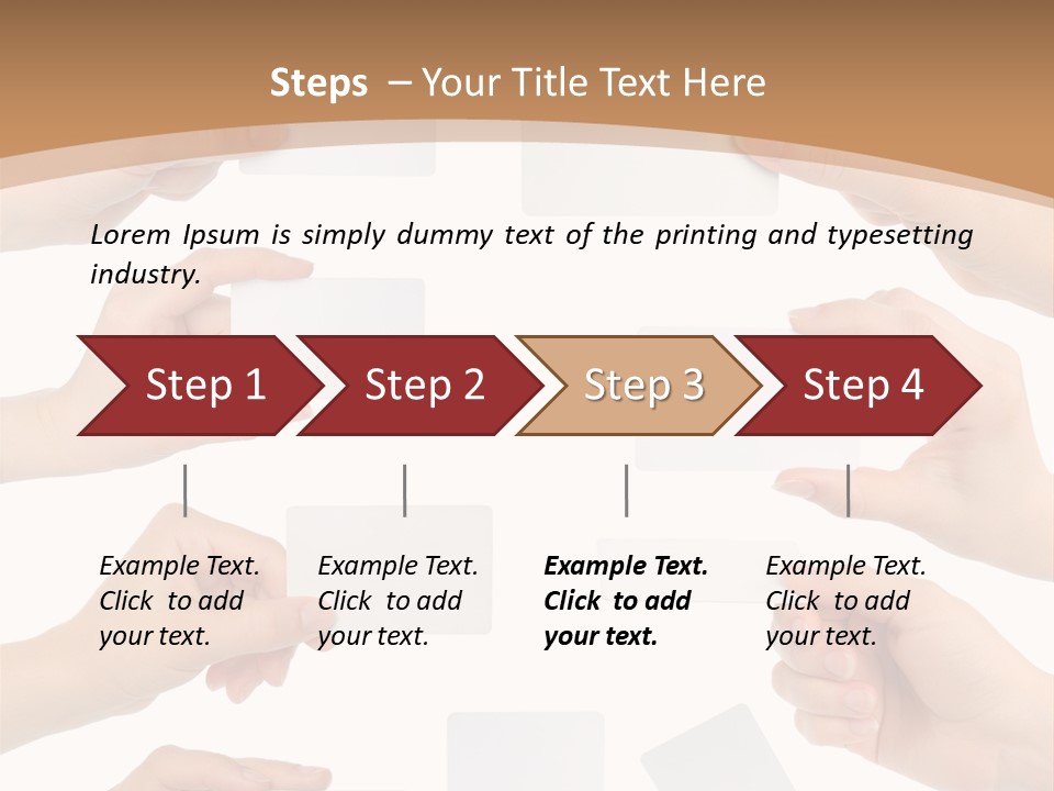 Information Display Successful PowerPoint Template