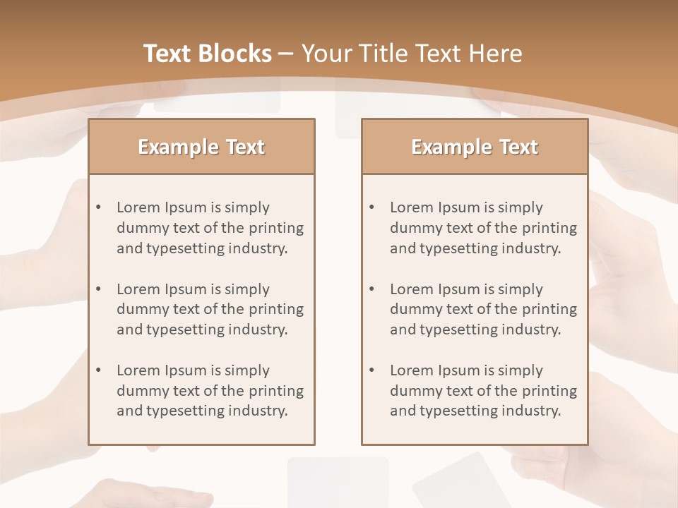 Information Display Successful PowerPoint Template