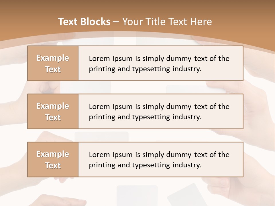 Information Display Successful PowerPoint Template