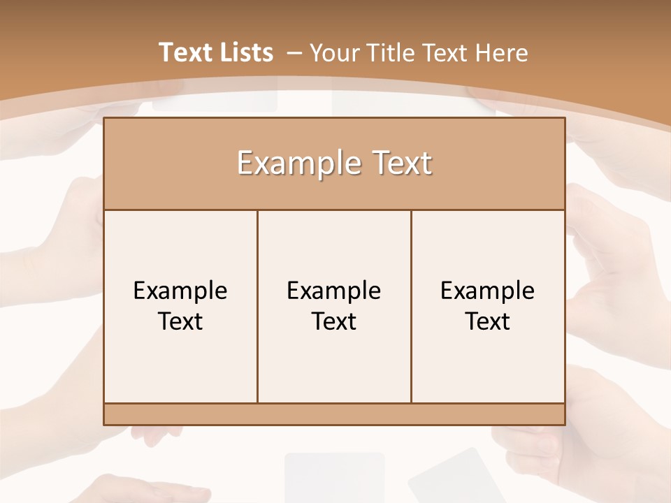 Information Display Successful PowerPoint Template