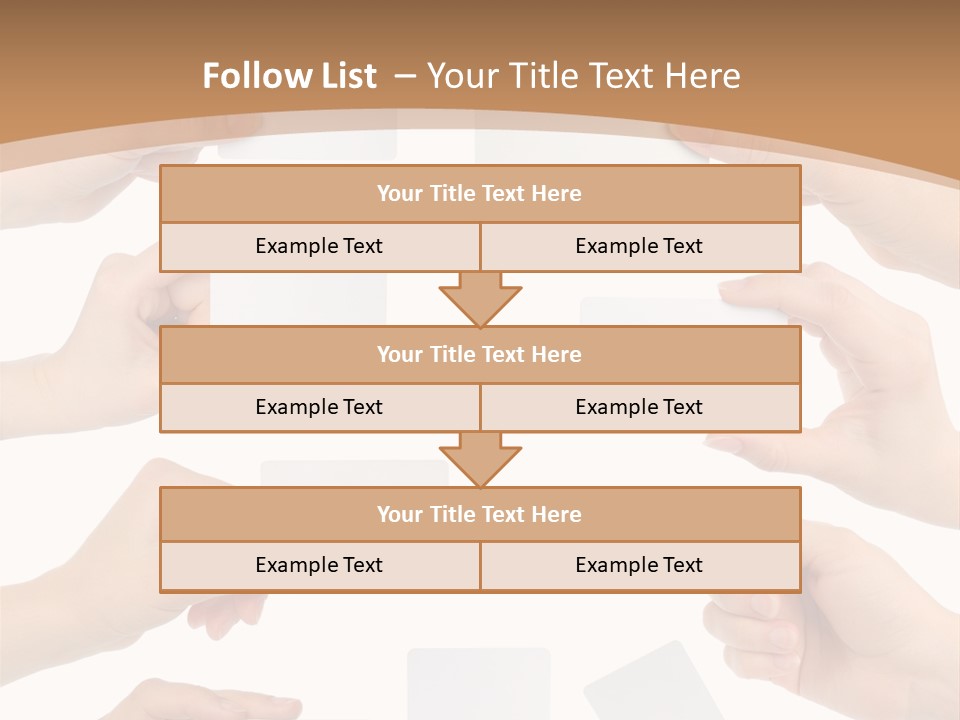 Information Display Successful PowerPoint Template