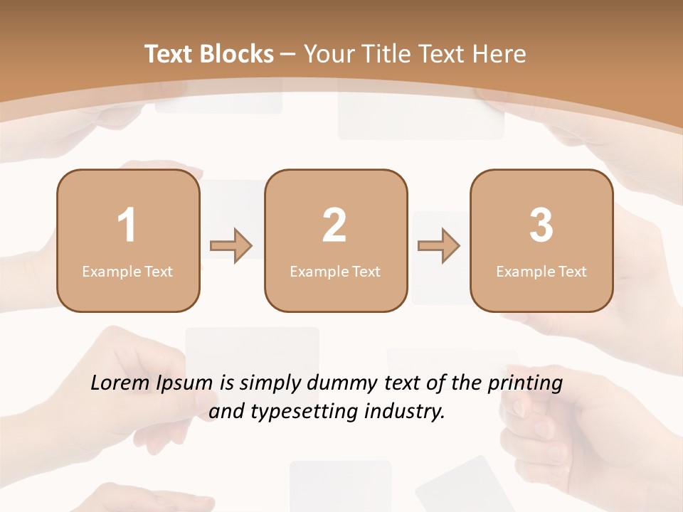 Information Display Successful PowerPoint Template