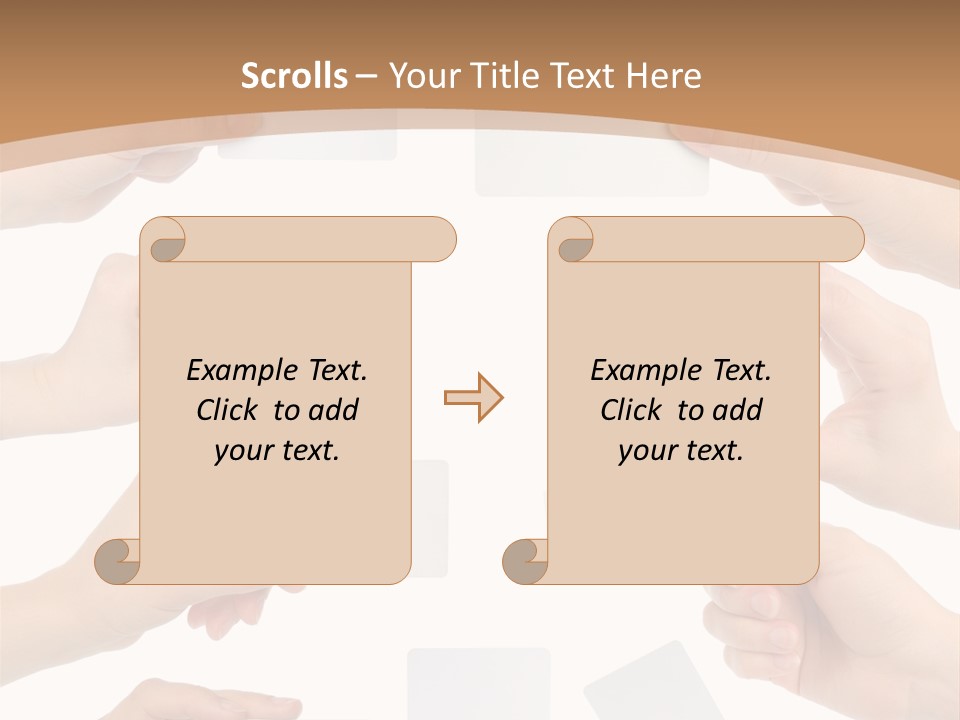 Information Display Successful PowerPoint Template