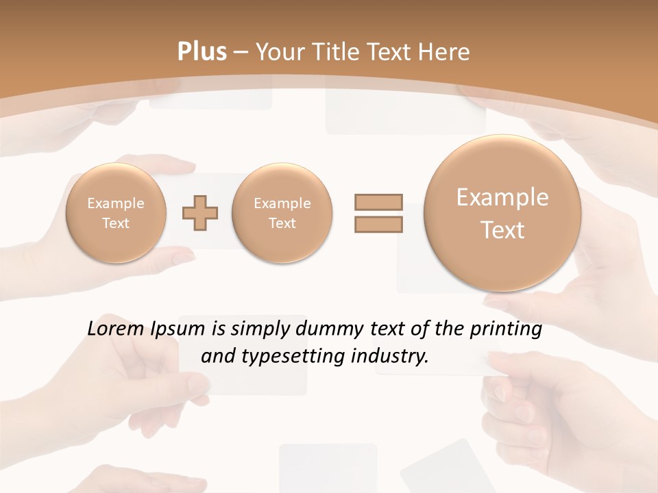 Information Display Successful PowerPoint Template