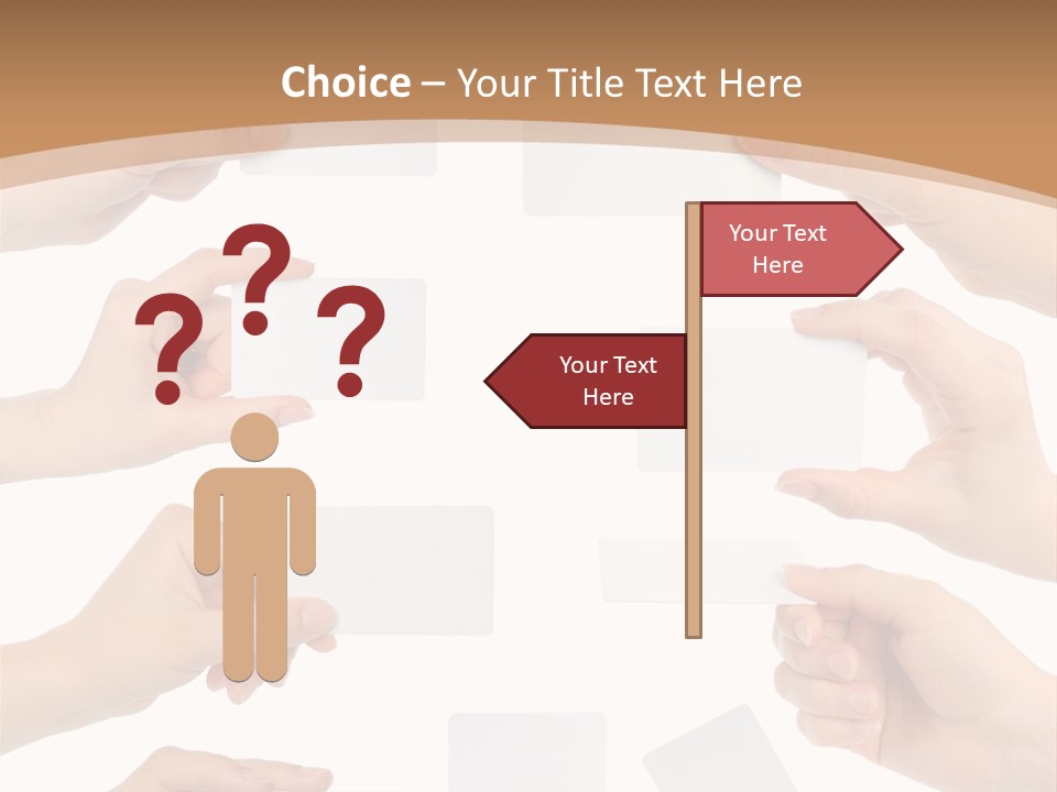 Information Display Successful PowerPoint Template
