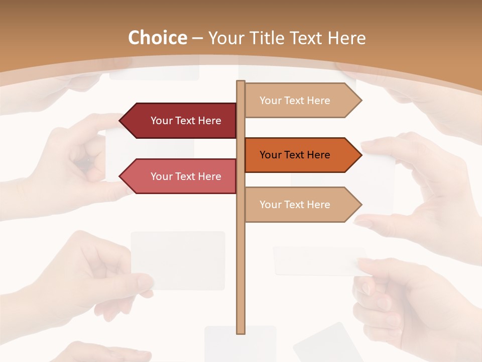 Information Display Successful PowerPoint Template