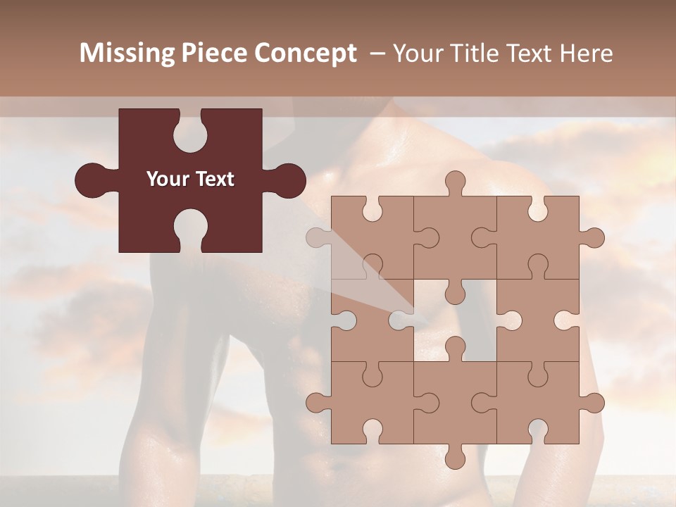 Abs Water Arm PowerPoint Template