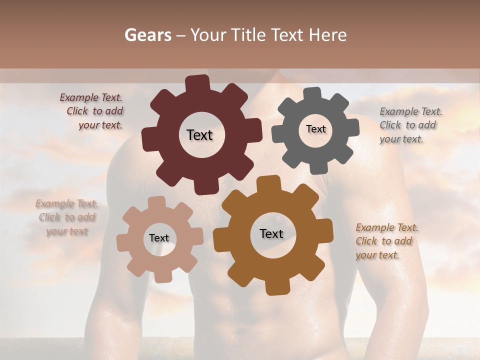 Abs Water Arm PowerPoint Template