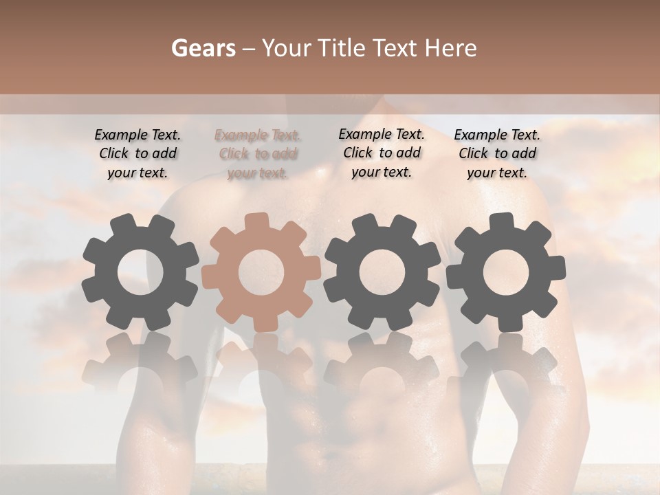 Abs Water Arm PowerPoint Template