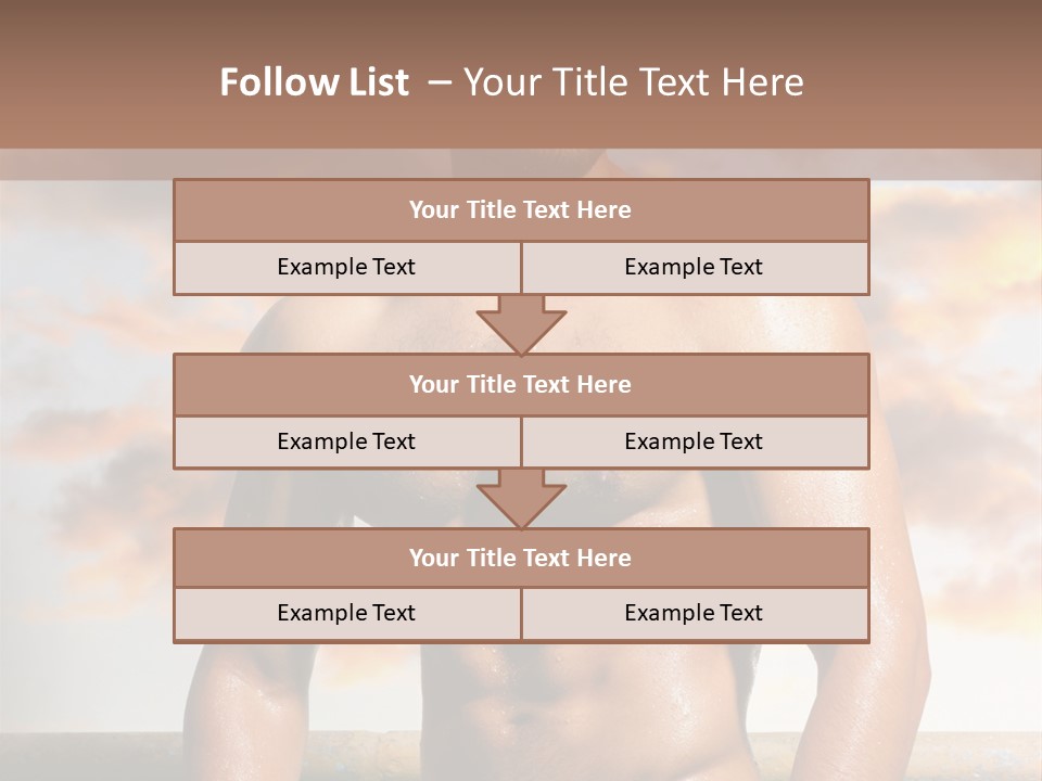 Abs Water Arm PowerPoint Template