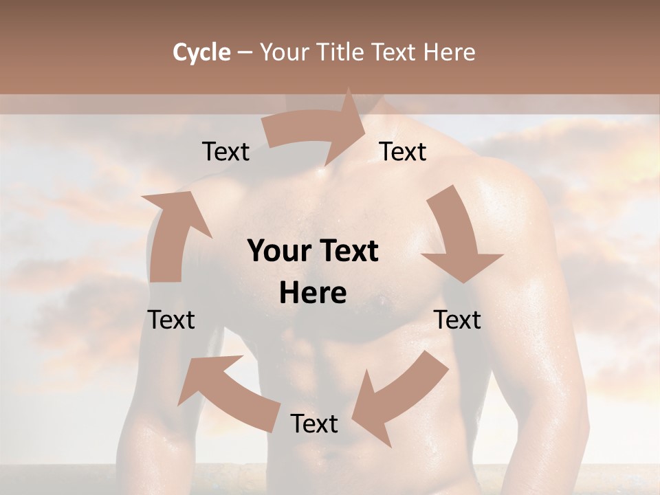 Abs Water Arm PowerPoint Template