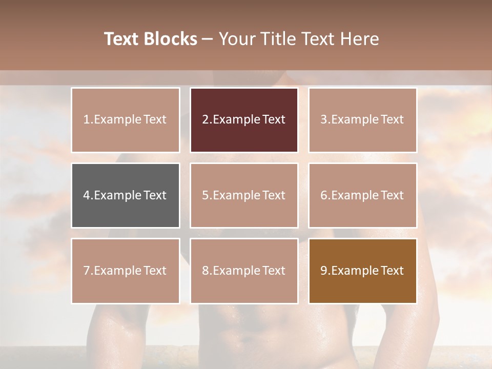 Abs Water Arm PowerPoint Template
