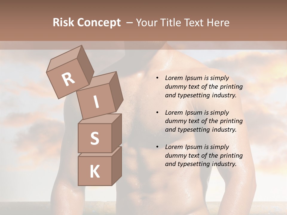 Abs Water Arm PowerPoint Template