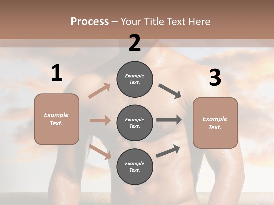 Abs Water Arm PowerPoint Template