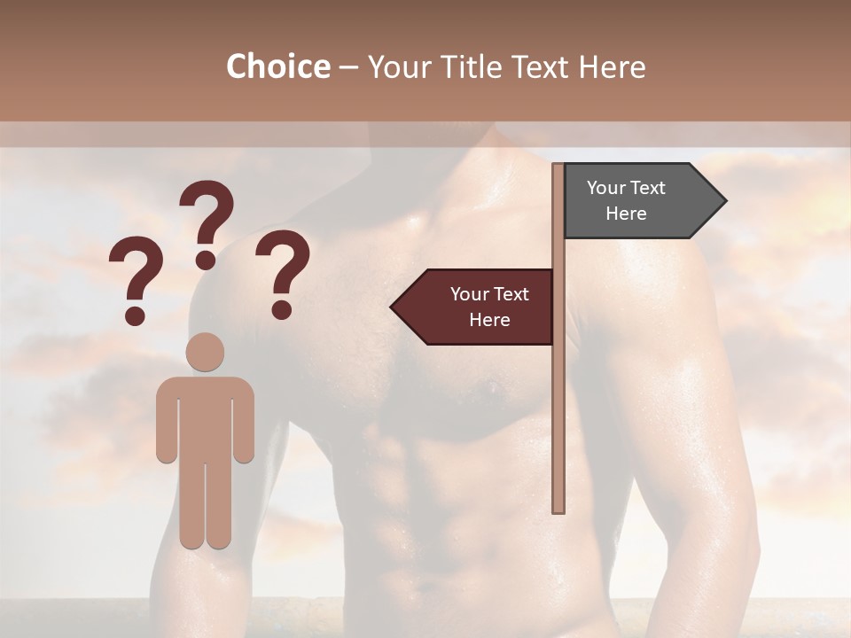 Abs Water Arm PowerPoint Template