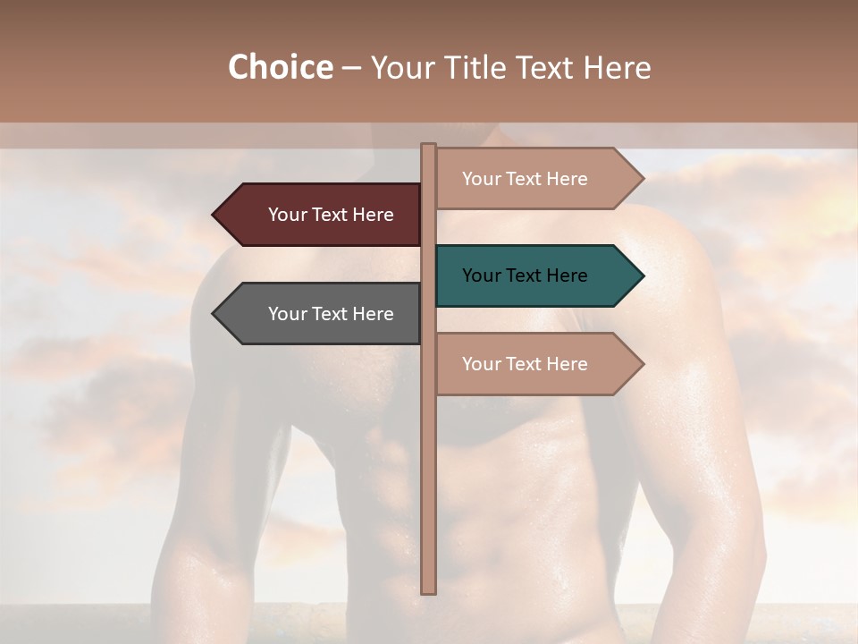 Abs Water Arm PowerPoint Template