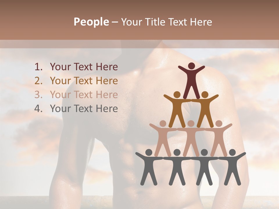 Abs Water Arm PowerPoint Template