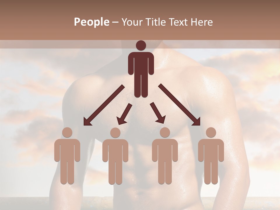 Abs Water Arm PowerPoint Template