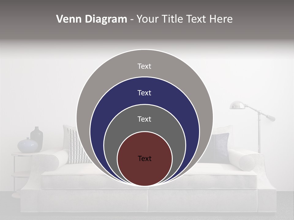 Light Residence Couch PowerPoint Template