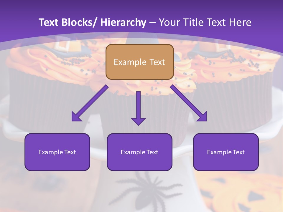 Baked Halloween Party Cakestand PowerPoint Template