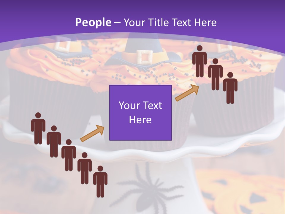 Baked Halloween Party Cakestand PowerPoint Template