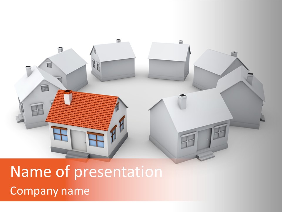 Variation Isolated Loan PowerPoint Template