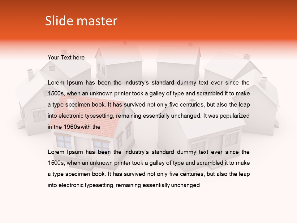 Variation Isolated Loan PowerPoint Template