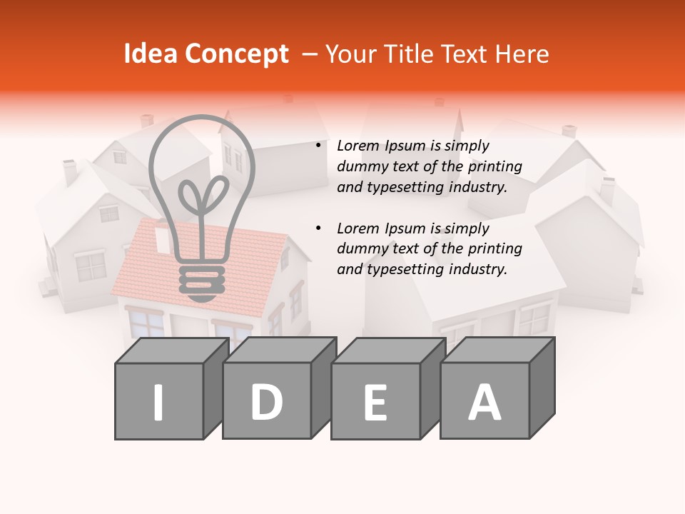 Variation Isolated Loan PowerPoint Template