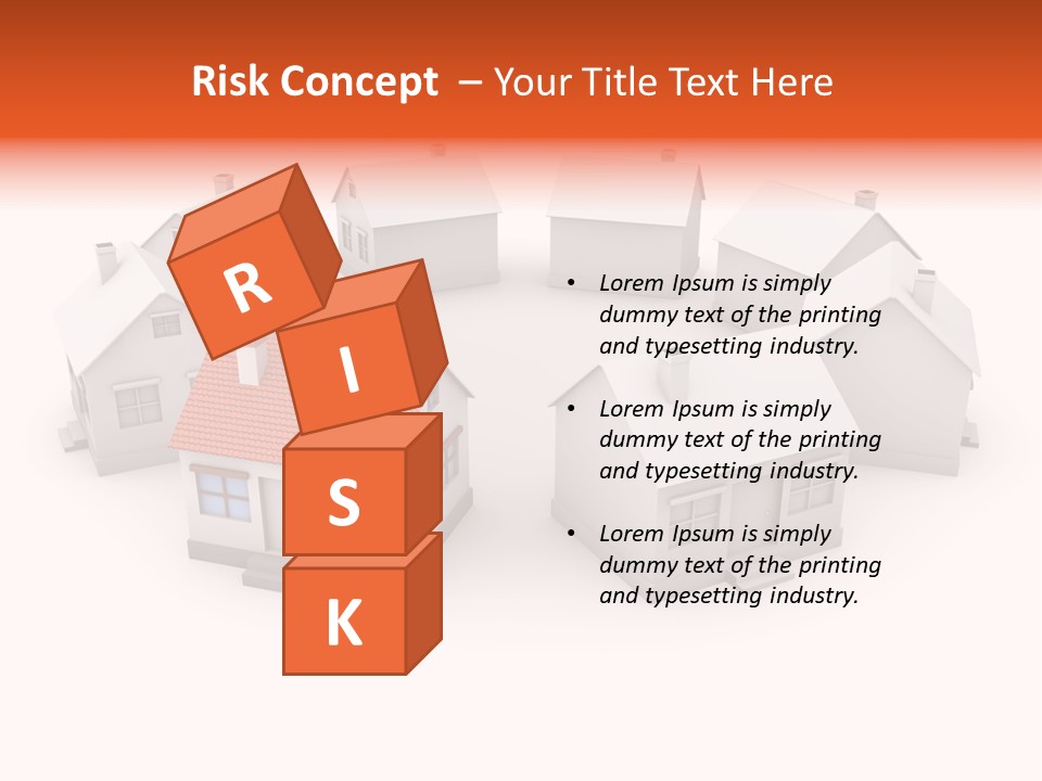 Variation Isolated Loan PowerPoint Template