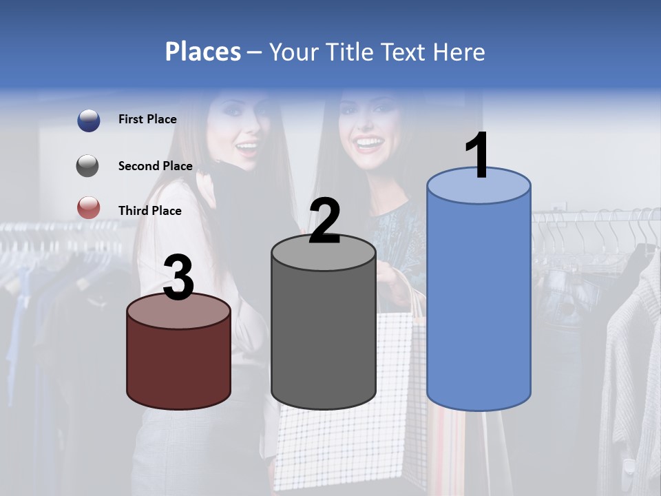 Portrait Length Cloth PowerPoint Template