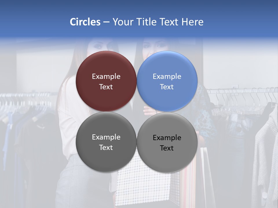 Portrait Length Cloth PowerPoint Template