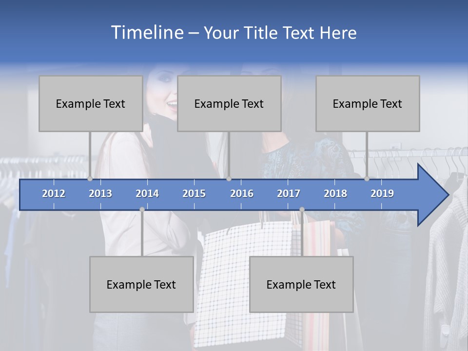 Portrait Length Cloth PowerPoint Template