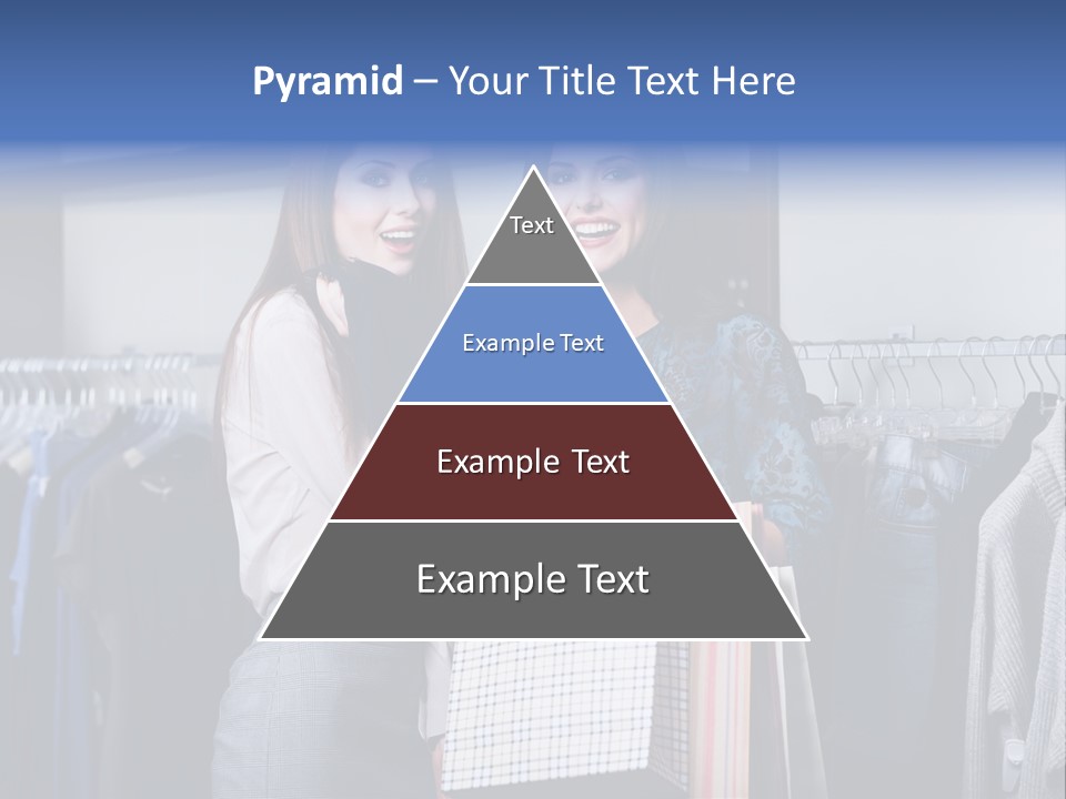 Portrait Length Cloth PowerPoint Template