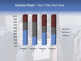 Portrait Length Cloth PowerPoint Template