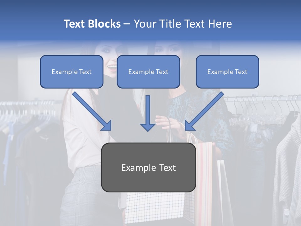 Portrait Length Cloth PowerPoint Template