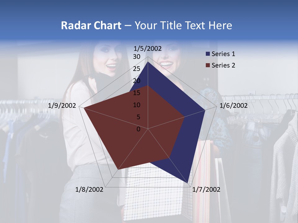 Portrait Length Cloth PowerPoint Template