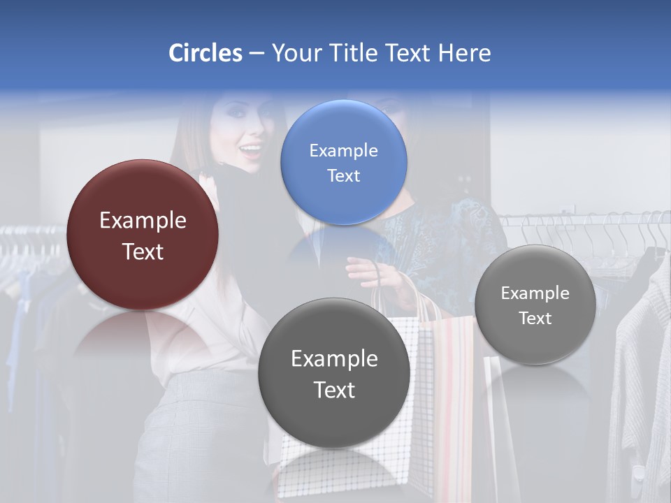 Portrait Length Cloth PowerPoint Template