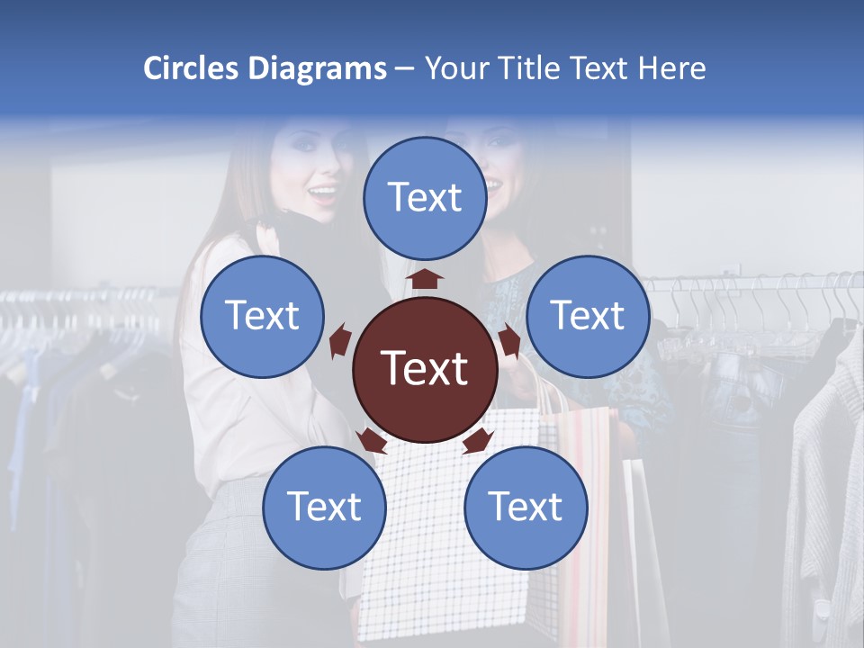 Portrait Length Cloth PowerPoint Template