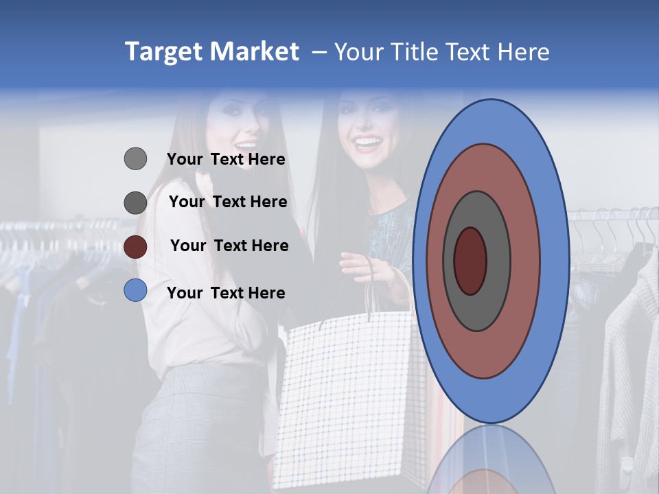 Portrait Length Cloth PowerPoint Template