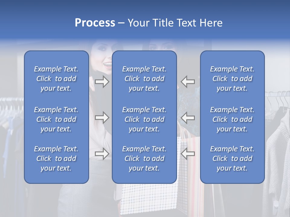 Portrait Length Cloth PowerPoint Template