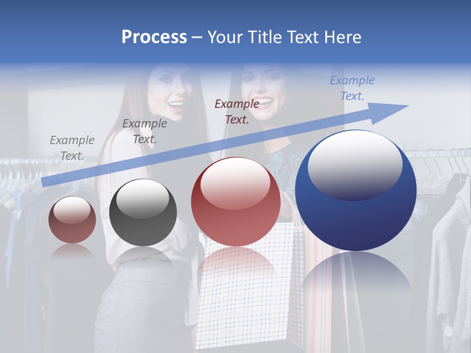 Portrait Length Cloth PowerPoint Template