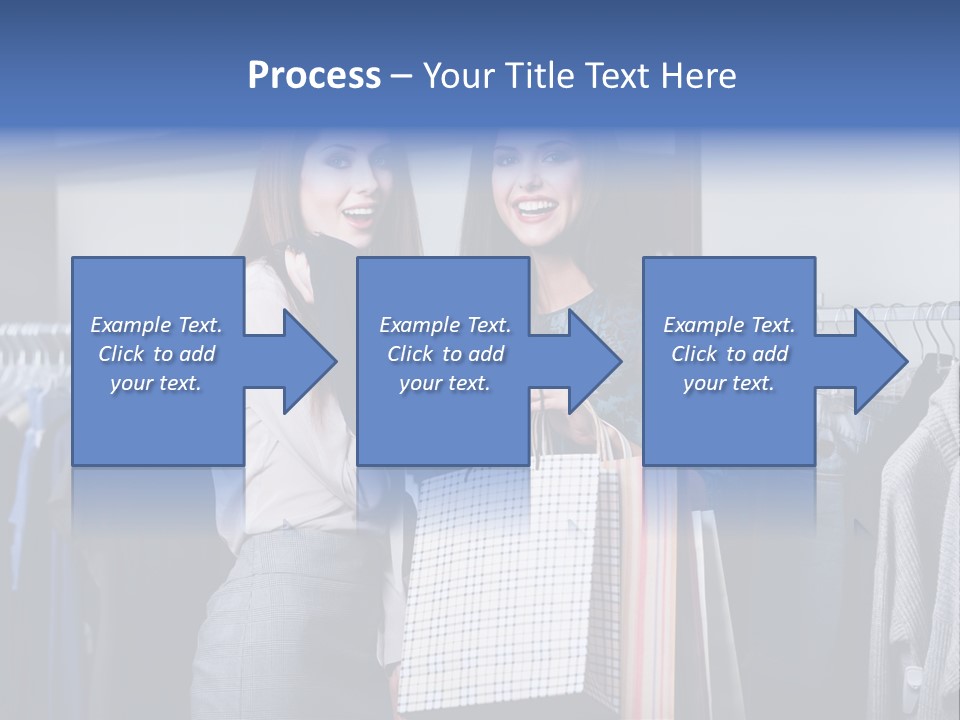 Portrait Length Cloth PowerPoint Template