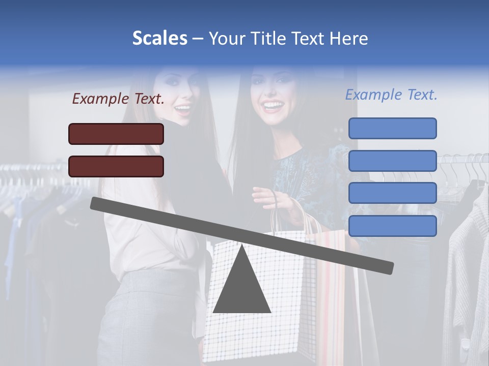 Portrait Length Cloth PowerPoint Template