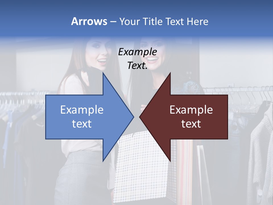 Portrait Length Cloth PowerPoint Template