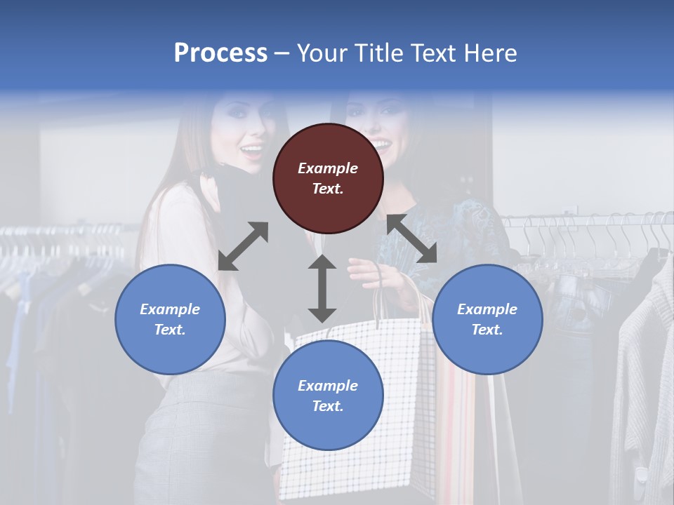 Portrait Length Cloth PowerPoint Template
