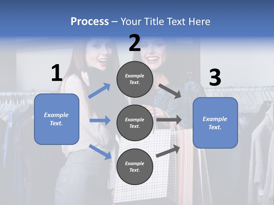 Portrait Length Cloth PowerPoint Template