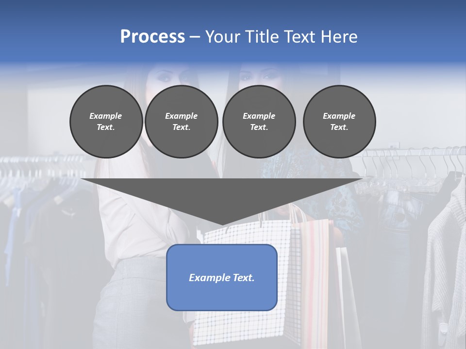 Portrait Length Cloth PowerPoint Template