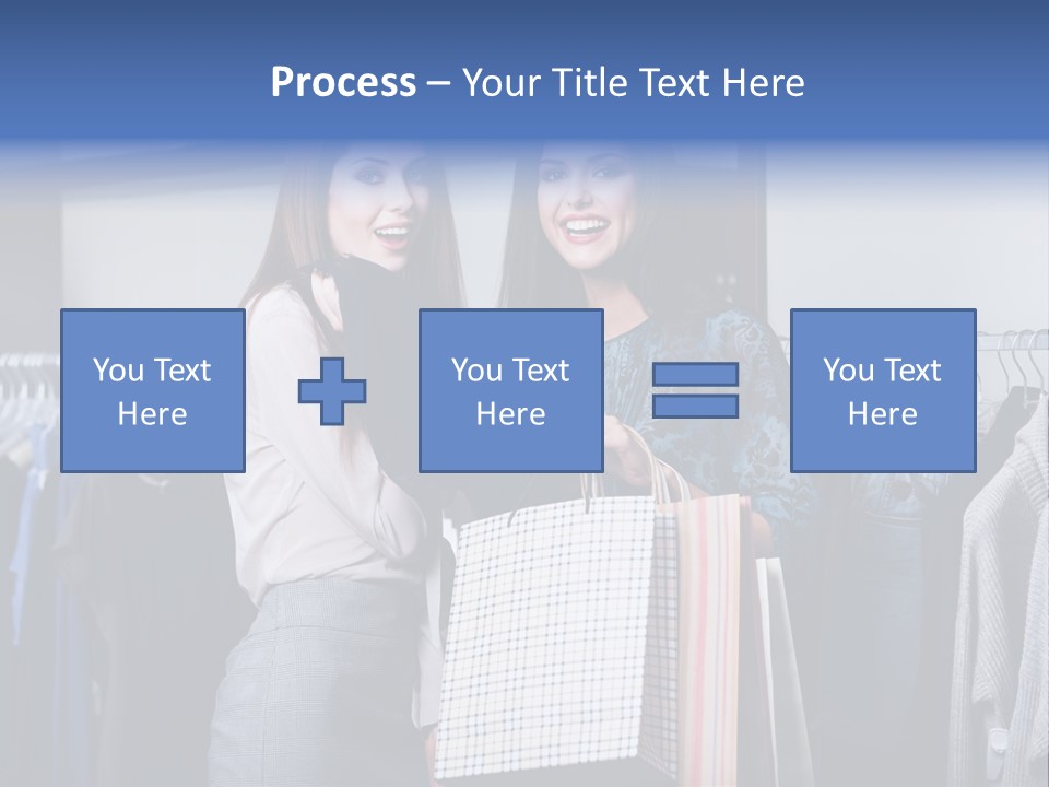 Portrait Length Cloth PowerPoint Template