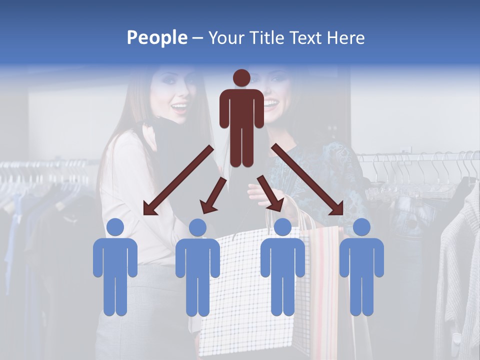 Portrait Length Cloth PowerPoint Template