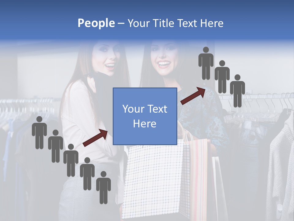 Portrait Length Cloth PowerPoint Template